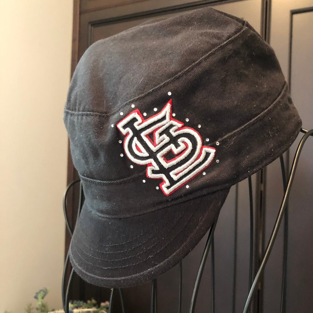 St Louis Cardinals Sparkly MLB Ladies Mao Hat